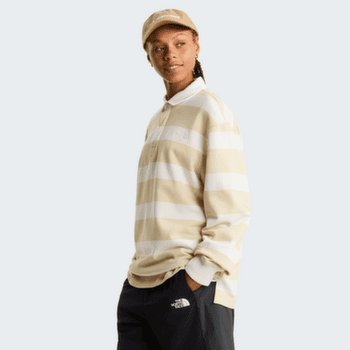 T-shirt a manches longues The North Face Rugby Polo Sweatshirt Unisex JZU TRANSCENDENT GREY/ENDLESS DUSK