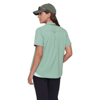 Chemises a manches courtes Mammut AADA SHIRT WOMEN alpine calamint-mammut red