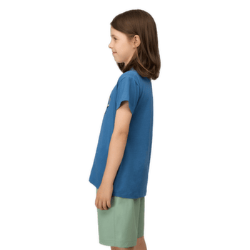 T-shirt a manches courtes Mammut MAMMUT CORE T-SHIRT KIDS CLASSIC 6454 aster