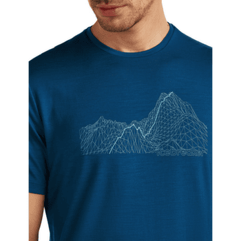 T-shirt a manches courtes Icebreaker Merino Blend 125 Cool-Lite Sphere SS Tee Beta Men BLACK