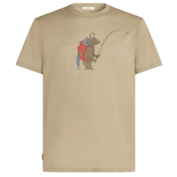 T-shirt a manches courtes Icebreaker Merino 150 Tech Lite SS Tee Bear Catch Men FLAGSTONE