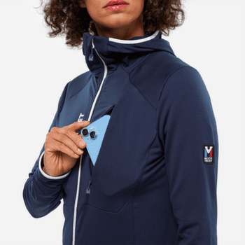 Veste Millet TRILOGY ICON LIGHTGRID H Women SAPHIR NEW