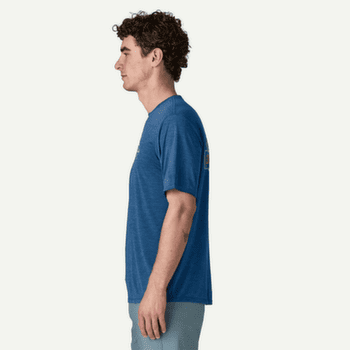 T-shirt a manches courtes Patagonia Cap Cool Daily Shirt - Great Waves Men Dyno White