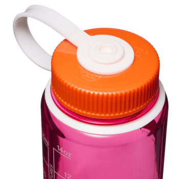 Bouteille Nalgene Wide-Mouth 500 mL Sustain Fuchsia Purple w/Flame