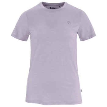 T-shirt a manches courtes Fjällräven Abisko Wool SS Women Lavender Mist