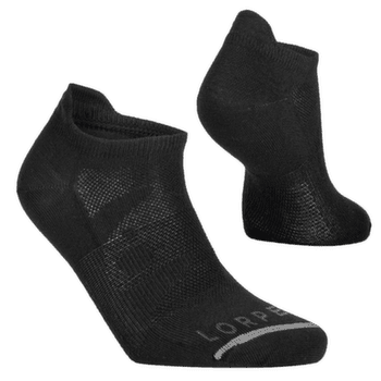Chaussettes Lorpen T2Raw Running No Show Women 9937 BLACK