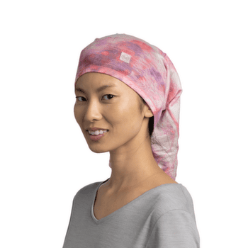 Écharpe Buff MERINO LIGHTWEIGHT DIGITAL PRINTS ORISA PINK AZALEA