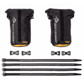 Sac Sea to Summit Evac Bikepack Dry Bag Set 2 Piece 3.7L Black-Black