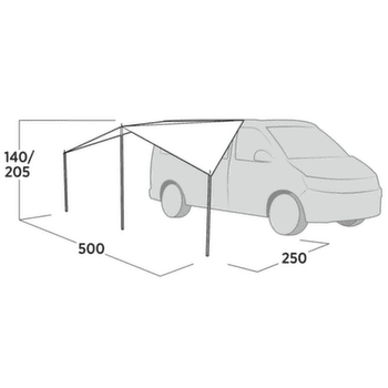 Abri EasyCamp Lom Tri Canopy