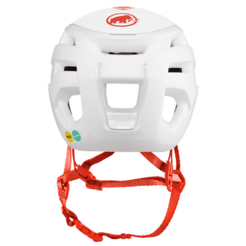 Helma Mammut Wall Rider MIPS Twiceme 2.0 Helmet white-mammut red