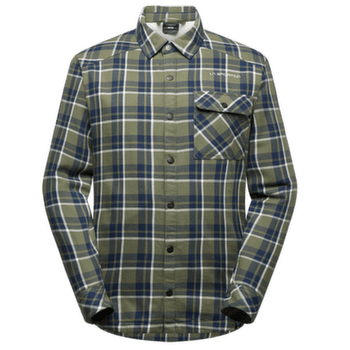 Chemises a manches longues La Sportiva RAMBLER LINED FLANNEL SHIRT MEN Cypress/Night Sky