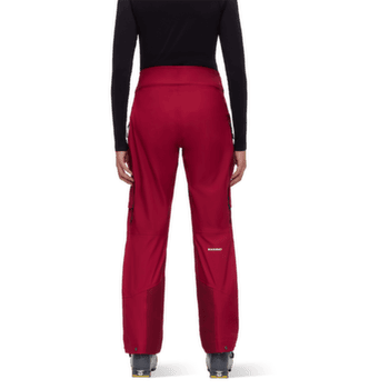 Pantalons Mammut Haldigrat Air HS Pants Women blood red-marine