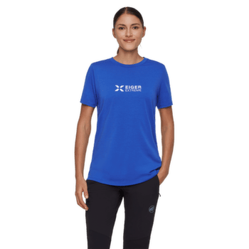 T-shirt a manches courtes Mammut Eiger Logo T-Shirt Women 50643 eiger blue