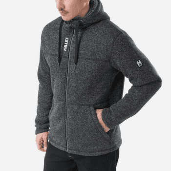 Veste Millet CHAMONIX KNITWARM HOODIE MEN ANTHRACITE GREY NEW