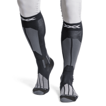 Chaussettes hauteur genou X-Bionic X-SOCKS® SKI TOURING PERFORM OTC Marine/Orange
