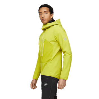 Veste Mammut Aenergy Pro SO Hybrid Hooded Jacket Men nebla-strata
