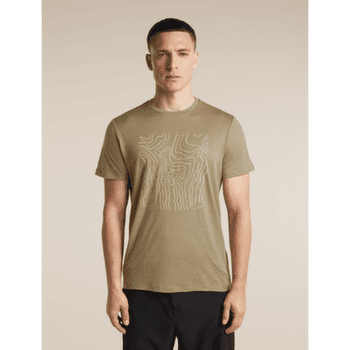 T-shirt a manches courtes Icebreaker Merino 150 Tech Lite SS Tee Great Heights Men CUMIN