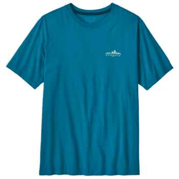 T-shirt a manches courtes Patagonia FITZ ROY FOOTHILLS T-SHIRT Men Glacial Blue