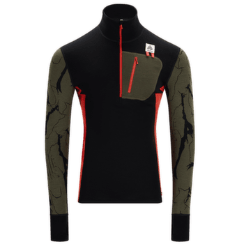 T-shirt a manches longues Aclima WarmWool Lars Monsen Polo Tarmac Femunden