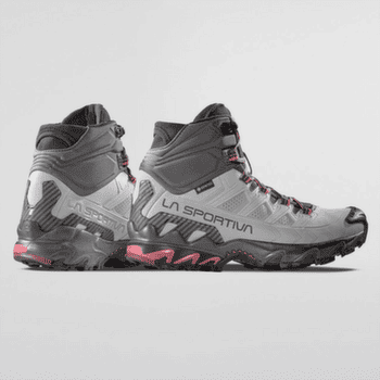 Chaussures La Sportiva Ultra Raptor II Mid Leather Wide GTX Women Cloud/Redwood
