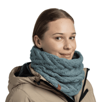 Cache-cou Buff KNITTED & FLEECE NECKWARMER CARYN CARYN LILAC ICE