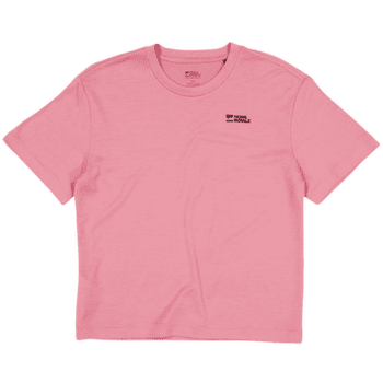 T-shirt a manches courtes Mons Royale MP Heavyweight Merino T-Shirt Women Flamingo