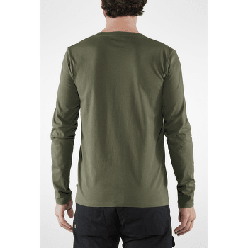 T-shirt a manches longues Fjällräven Forever Nature Badge LS T-Shirt Men Buckwheat Brown