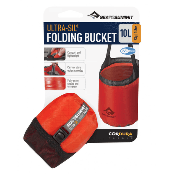 Sac Sea to Summit Ultra-Sil Folding Bucket 10 L Orange (OR)