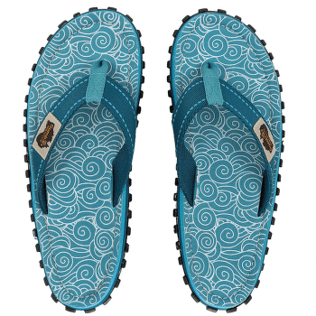 Tongs Gumbies Gumbies Islander Turquoise Swirls Turquoise Swirls