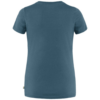 T-shirt a manches courtes Fjällräven Arctic Fox Print T-Shirt Women Indigo Blue