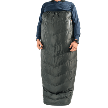 Insert de sac de couchage Grüezi bag Feater - The Feet Heater DownWool Deep Forest