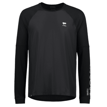 T-shirt a manches longues Mons Royale Tarn Merino Shift Wind Jersey Men Black