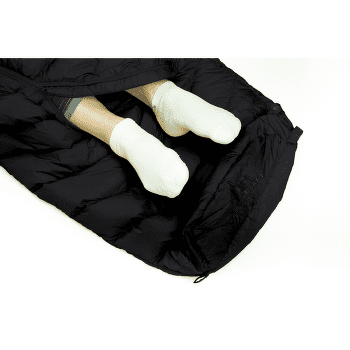 Sac de couchage Grüezi bag Biopod DownWool Extreme Light 185 Black Edition Black
