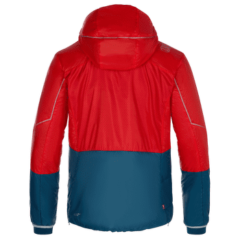 Veste La Sportiva Alpine Guide Primaloft Hoody Men Poppy/Storm Blue