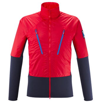 Veste Millet TRILOGY ICON HYBR CORE Jacket Men SAPHIR/ROUGE