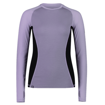 T-shirt a manches longues Mons Royale Olympus LS Women Thistle Cloud