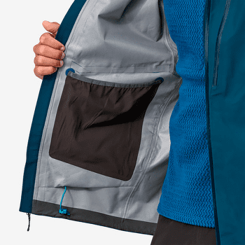 Veste Patagonia Triolet Jacket Men Forge Grey w/P6 Blue