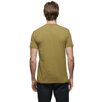 T-shirt a manches courtes Black Diamond BD Stripes SS Tee Men Dark Curry-Amber