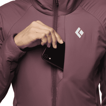 Veste Black Diamond First Light Hybrid Hoody Women Belay Blue