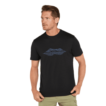 T-shirt a manches courtes Icebreaker Merino 150 Tech Lite SS Tee Pukaki Reflected Men GRITSTONE HTHR-013