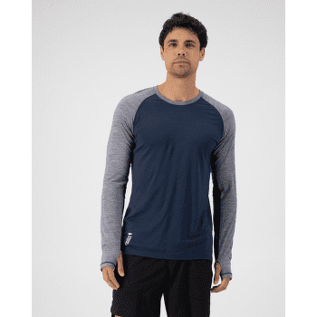 T-shirt a manches longues Mons Royale Temple Merino Air-Con LS Men Black
