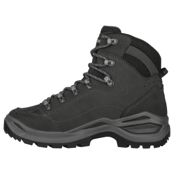 Chaussures Lowa Renegade Evo GTX Mid Wide Women asphalt/turquoise