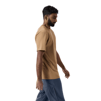 T-shirt a manches courtes Arcteryx Kragg SL Cotton Bird Word SS Men Alpine Blue / Stone Red