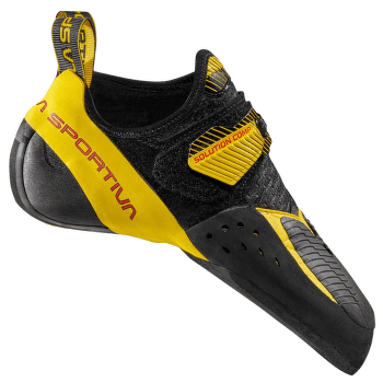 Chaussons d'escalade La Sportiva Solution Comp Black/Yellow