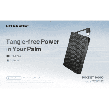 Banque d'alimentation Nitecore POCKET 10000 Power Bank