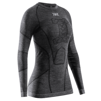 T-shirt a manches longues X-Bionic X-Bionic Symbio Merino Shirt LS Women Rhino Grey