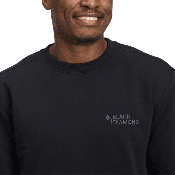 Sweat-shirt Black Diamond Mini Stacked Crewneck Men Black