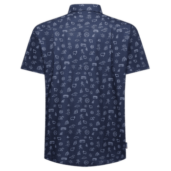 Chemises a manches courtes La Sportiva MOVE TECH SHIRT Night Sky/Chalk