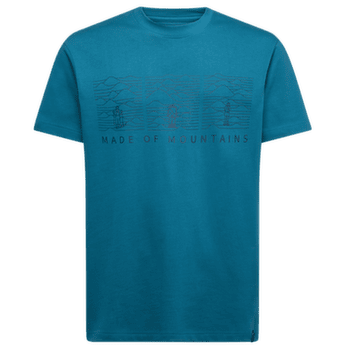 T-shirt a manches courtes La Sportiva MADE OF MOUNTAIN Men Lake/Night Sky