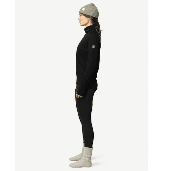 T-shirt a manches longues Devold Expedition Zip Neck Woman 950 BLACK